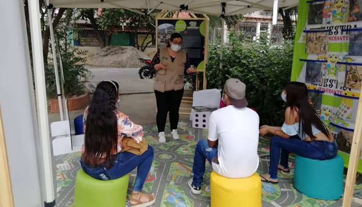 Volver a las Bibliotecas” un escenario para conocer y reconocer el patrimonio material e inmaterial al aire libre.