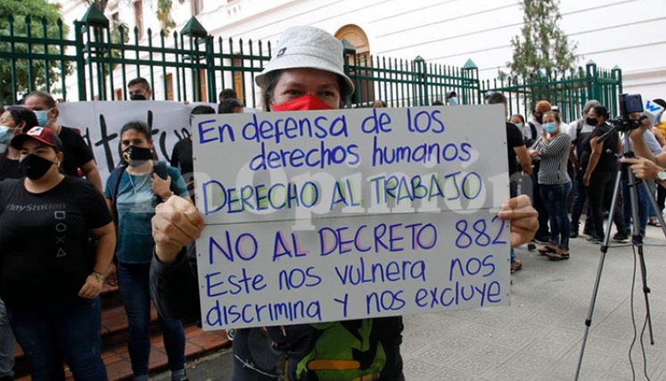 Docente del Catatumbo  Foto: Alfredo E.  La Opinión