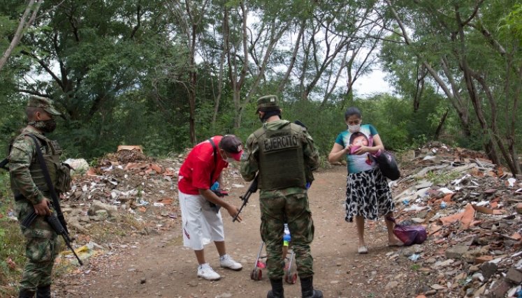 Las trochas siguen siendo las rutas usadas por los migrantes ante el cierre de los pasos oficiales.