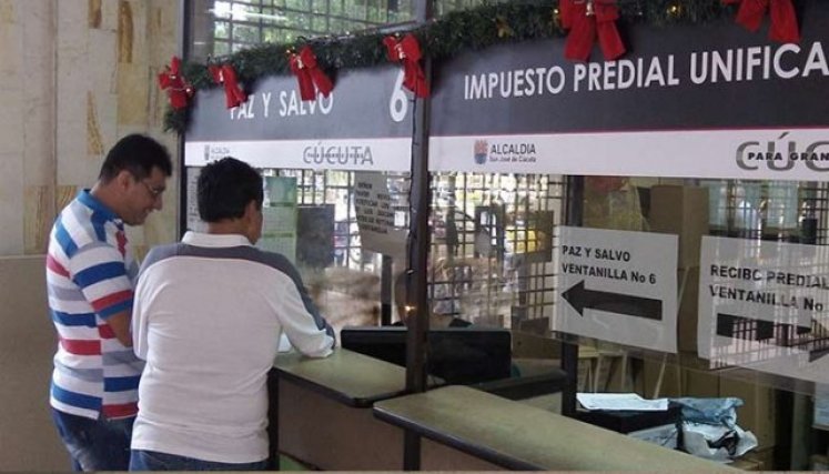 La alcaldía informó que a partir de hoy se empieza a expedir el paz y salvo del impuesto predial./ Foto:Archivo/La Opinión