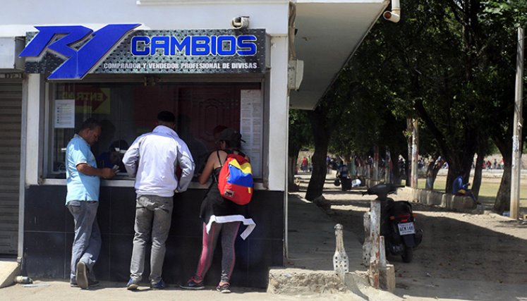 Las casas de cambio de la ciudad necesitan la apertura de los pasos fronterizos porque dependen de los compradores venezolanos.