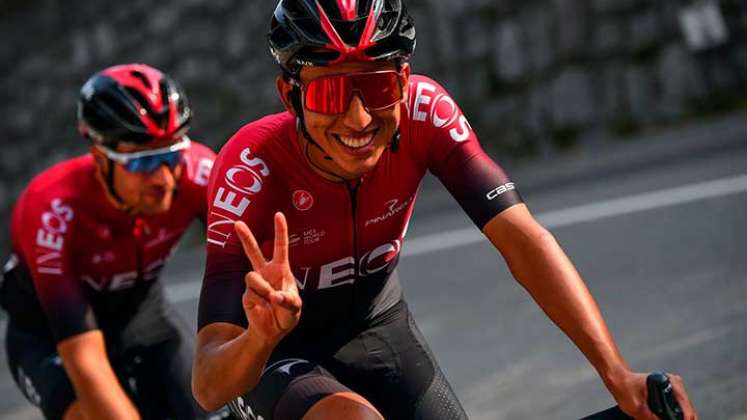 El colombiano Egan Bernal no corre desde septiembre del 2020, cuando se retiró del Tour de Francia por lesión. 