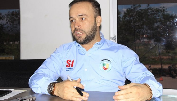 José Luis Duarte Contreras, alcalde de Chinácota./Foto Archivo La Opinión