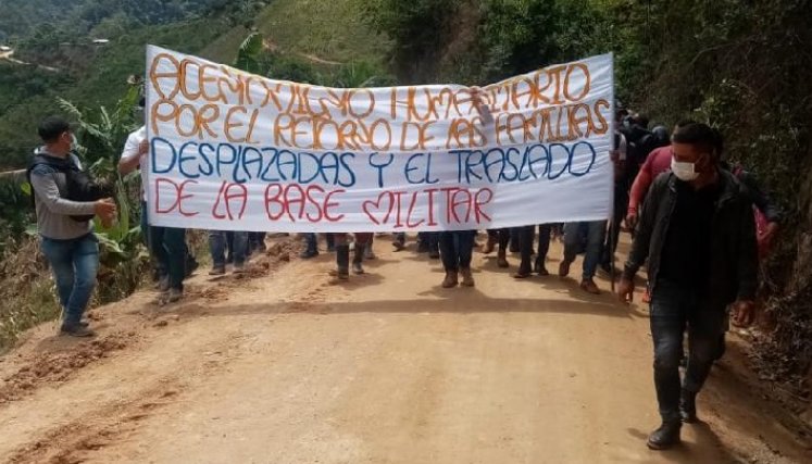 Protesta-Hacarí