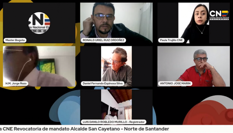 En San Cayetano se efectuó la audiencia de revocatoria
