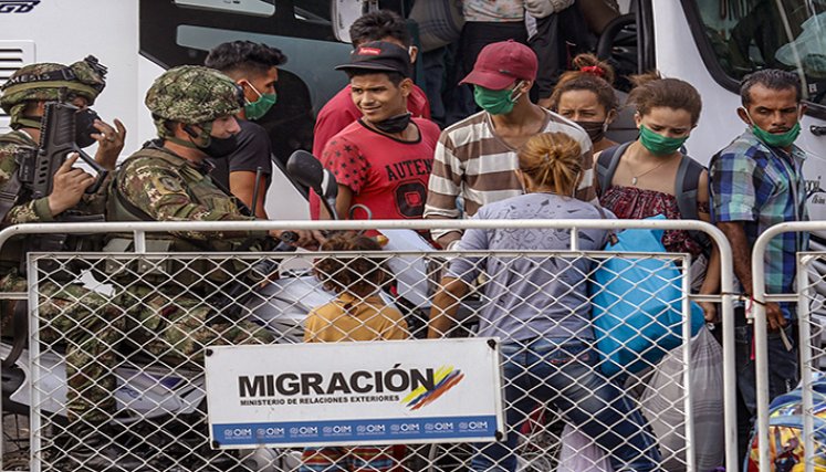 La frontera está cerrada oficialmente para el paso vehicular desde el 19 de agosto de 2015 y para los peatones desde el 14 de marzo de 2020. 