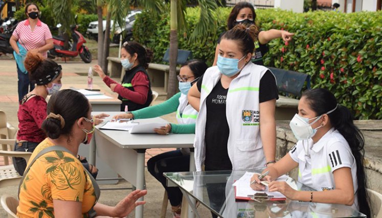 Las mujeres vulnerables de Cúcuta han recibido más de 1200 kits de seguridad alimentaria
