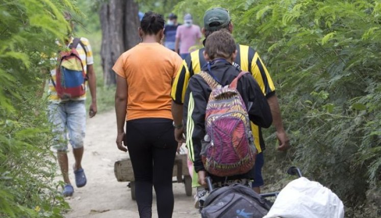 Migrantes indocumentados.