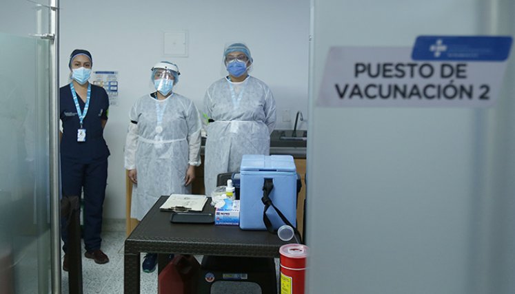 Plan de vacunación en Colombia. 