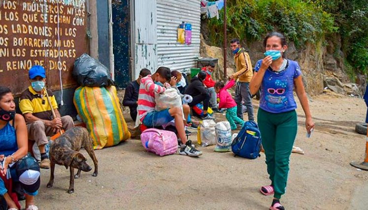 A pesar de las restricciones que existen en la frontera no cesa el fenómeno de la migración venezolana en  municipios de la región.