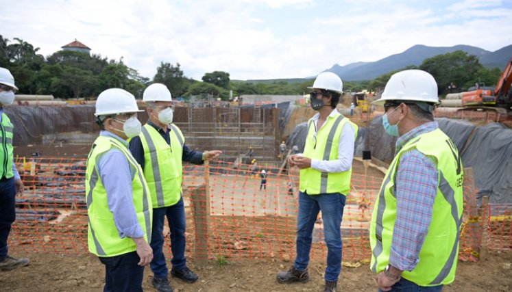 en la materialización de esta obra se emplea en su mayoría mano de obra de la región. / Foto: Cortesía