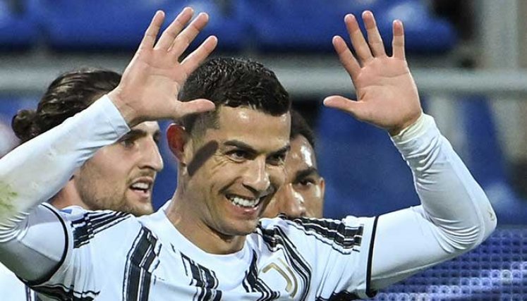Cristiano Ronaldo, máximo artillero del fútbol italiano.