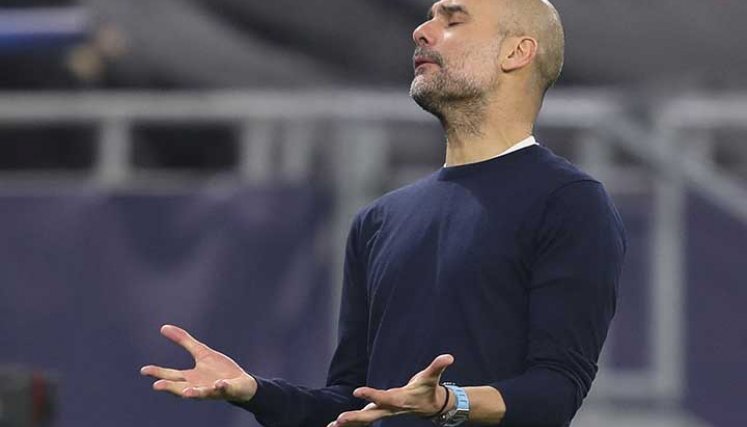 Pep Guardiola, entrenador del Manchester City.