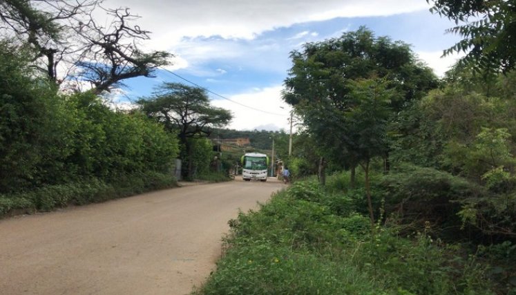 La comunidad de la vereda Agualinda pide que no los dejen sin el servicio de transporte público./FOTO: Cortesía para La Opinión