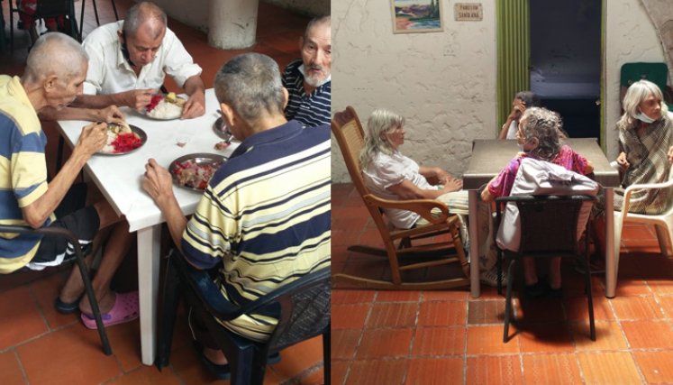 Abuelitos recibieron ayudas de los cucuteños 