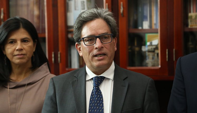  Alberto Carrasquilla Barrera, ministro de Hacienda es quien lidera la nueva reforma que tendrá el país en materia tibutaria. / Foto  Colprensa,