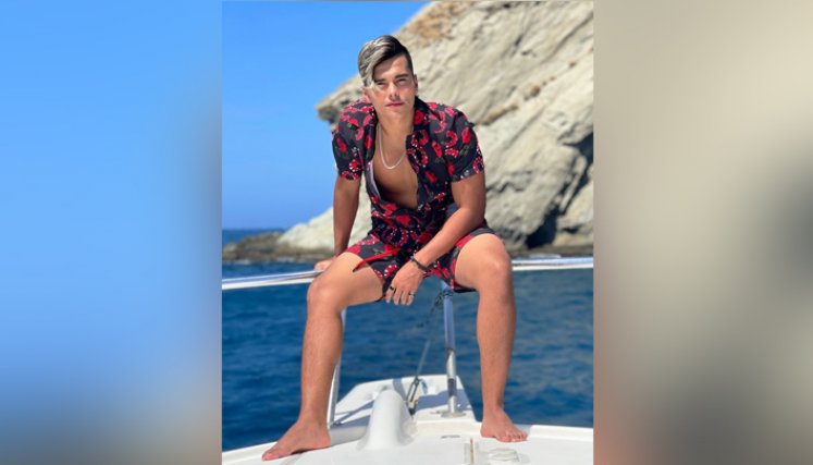 Anderky grabó en las playas de Santa Marta. / Foto: Tomada de Instagram