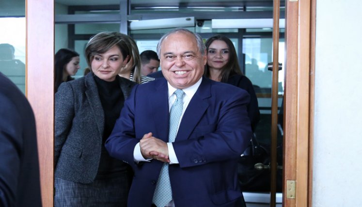 El director de la Agencia, Camilo Gómez Alzate, resaltó el trabajo exitoso del equipo de abogados./FOTO: Colprensa