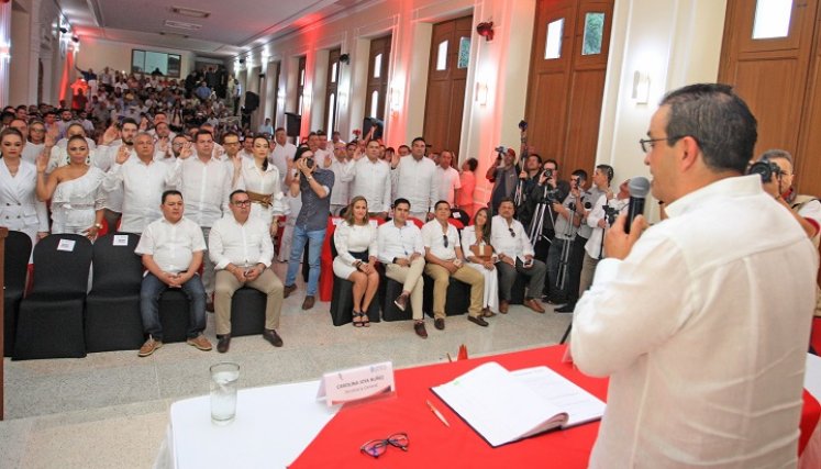 Cinco integrantes del gabinete de Silvano Serrano han renunciado para aspirar al Congreso, /Foto Archivo La Opinión