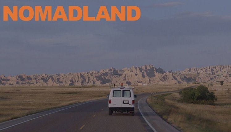 Nomadland, la ganadora de los Globos de Oro.