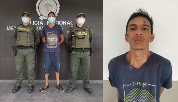  Luis Eduardo Gómez Vergara, conocido como 'Pitillo'. / Foto: Policía