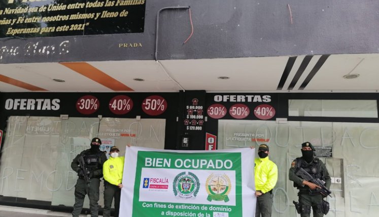 Extinción de dominio.