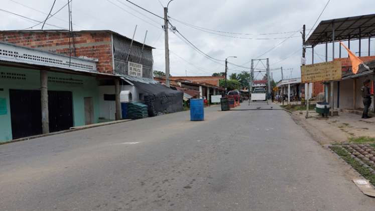 En medio de la asonada también hubo hostigamiento a disparos / Foto: Cortesía 