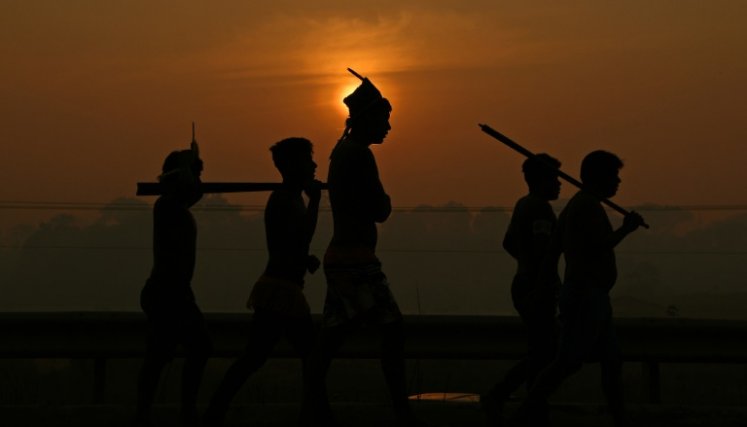 Los indígenas conservan sus ecosistemas. / foto: AFP