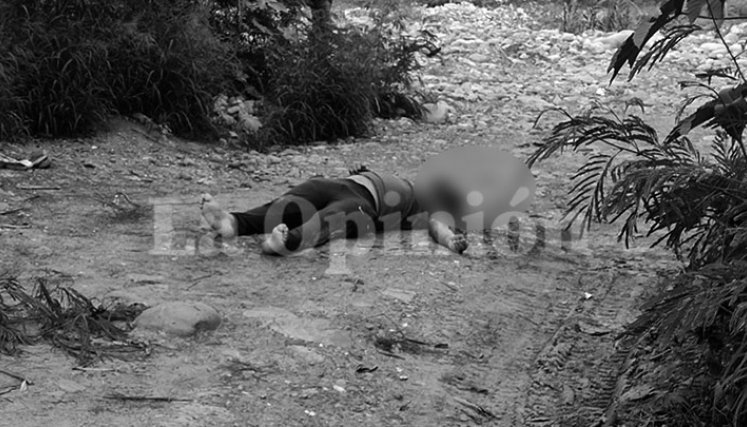 La tarde del lunes hallaron a este hombre asesinado en la trocha La Carbonera, que comunica a Boconó con Venezuela.