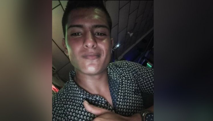 Emerson Díaz se movilizaba con un acompañante en una motocicleta. Foto: Cotesía