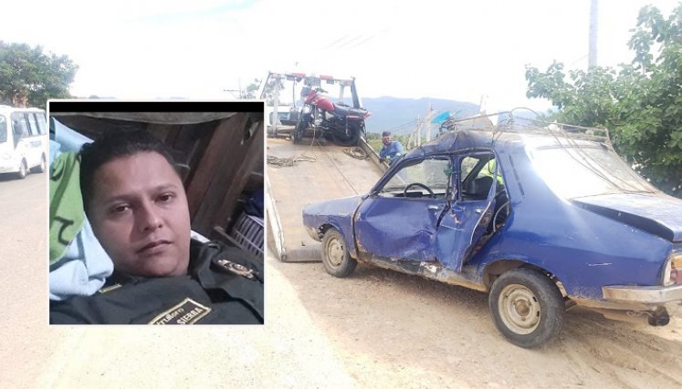 Rafael Antonio Sierra Gómez murió tras chocar con un carro, en el Anillo Vial Occidental./FOTO: Cortesía