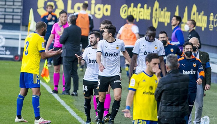 Actos racistas en la liga española.  Foto: AFP