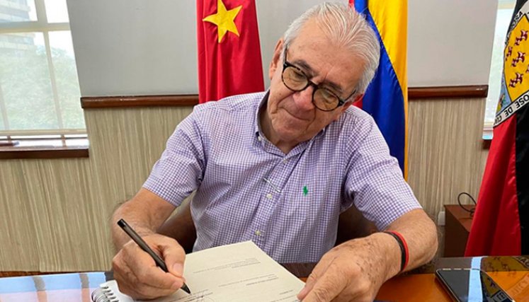 Jairo Yáñez, alcalde de Cúcuta.