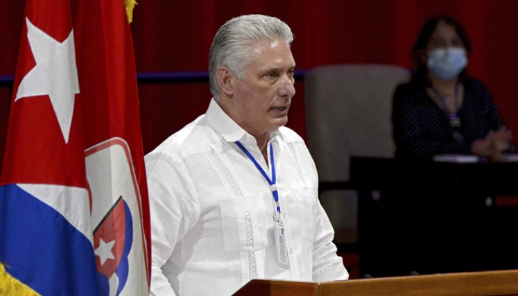 Miguel Díaz-Canel, nuevo presidente de Cuba y primer secretario del Partido Comunista./FOTO: AFP