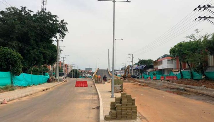 Se detuvo de nuevo el proyecto vial de Cuatro Vientos./Foto Alfredo Estevez