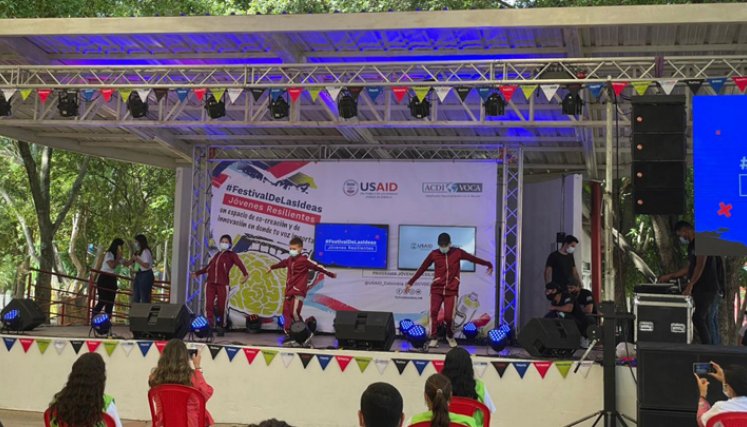 ´Festival de las Ideas’ hace parte del programa ‘Jóvenes Resilientes’ de Usaid y ACDI/VOCA. / Foto: Tomada de Twitter