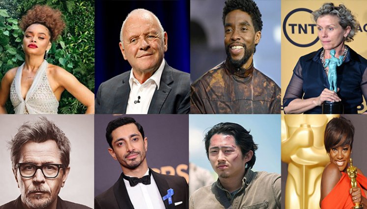   Las actrices y actores que buscan acariciar el Premio Óscar./FOTO: Tomadas de internet