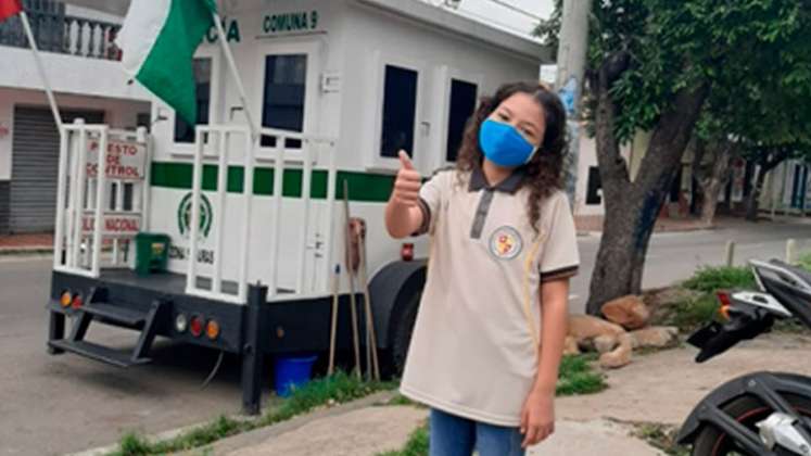 Niña le escribe a Cúcuta.