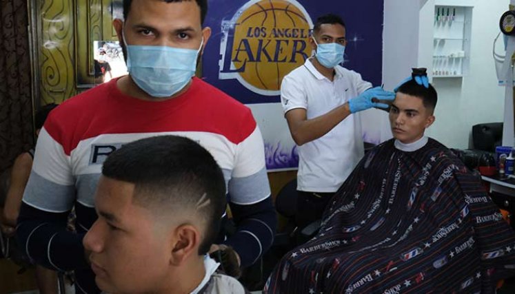 Entre los emprendimientos beneficiado figuran varias barberías que funcionan en Cúcuta./Foto Cortesí