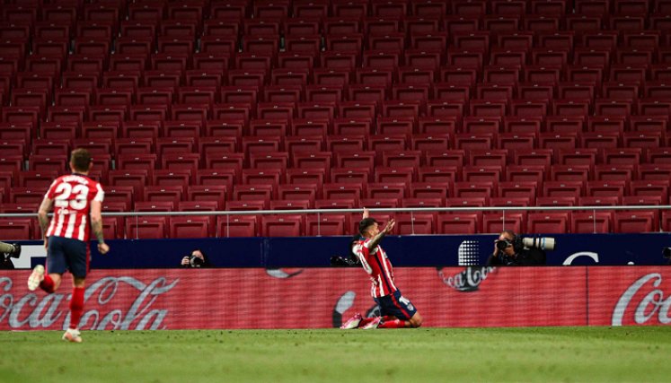 El Atlético Madrid enfrenta este domingo al Osasuna. / Foto: Twitter Atlético de Madrid