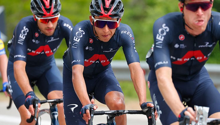 Al término de la séptima etapa del Giro de Italia, Egan es tercero en la general. 