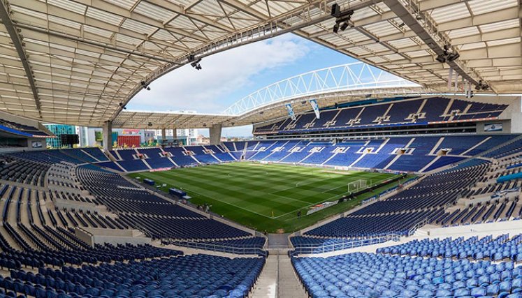 El moderno estadio de Oporto acogerá su primera final de la máxima competición continental de clubes.