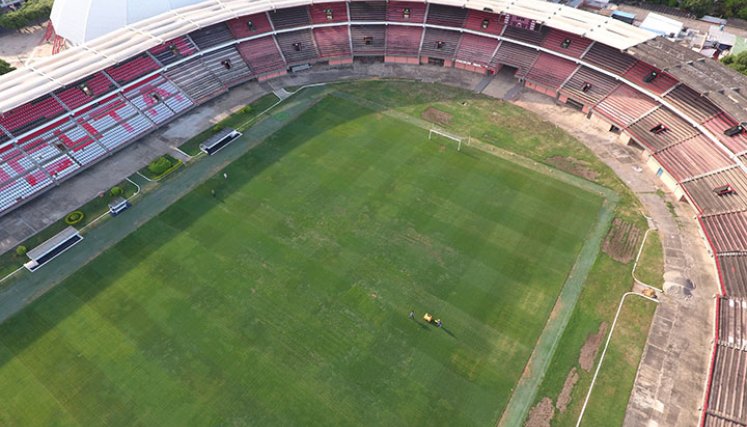 Estadio General Santander tendrá nueva grama. 