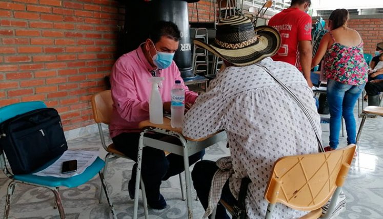 Desplazados en Vijagual