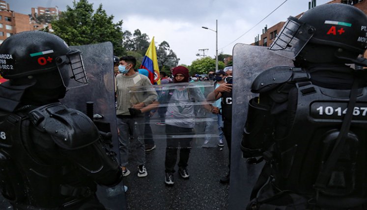 Manifestaciones en Colombia.