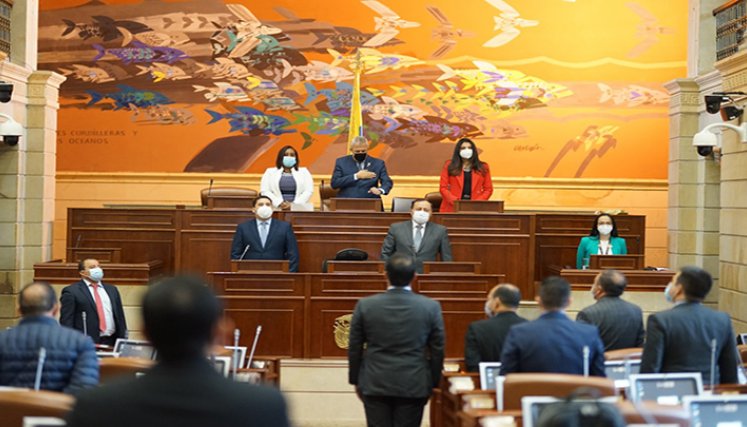 Moción de censura de Diego Molano, ministro de Defensa.