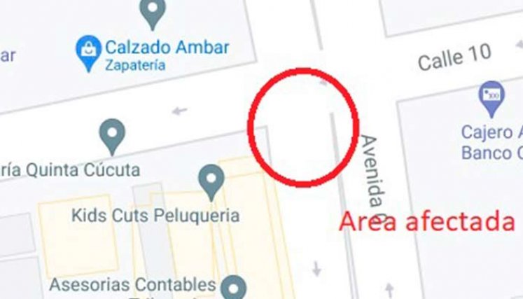 el cierre es mientras se repara el pavimento en la avenida 0./Foto Cortesía
