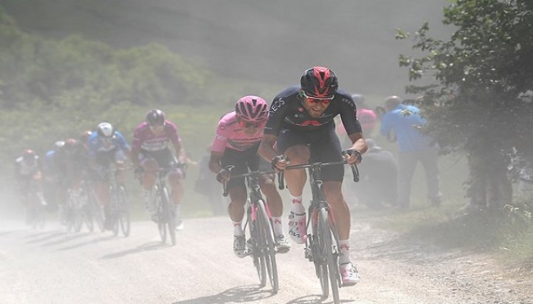 Egan Bernal refuerza el liderato y se hace inamovible./Foto: colprensa