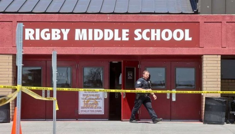 Una niña de sexto grado disparó el jueves en una escuela en el estado de Idaho al noroeste de Estados Unidos./Foto: Tomada de internet