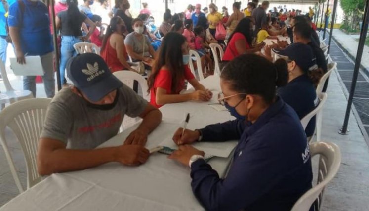 Migrantes venezolanos en Colombia